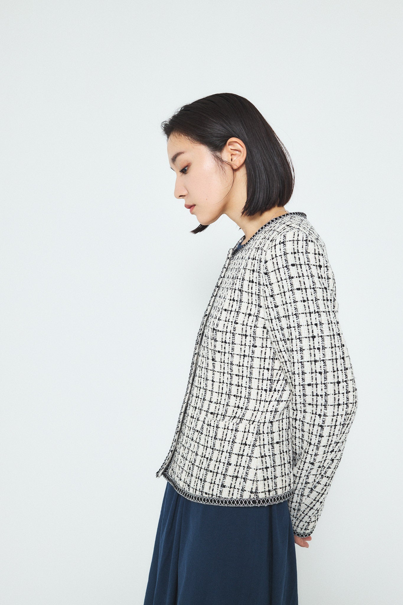 Petite Tweed Jacket – Perfect Fit for Professional Women