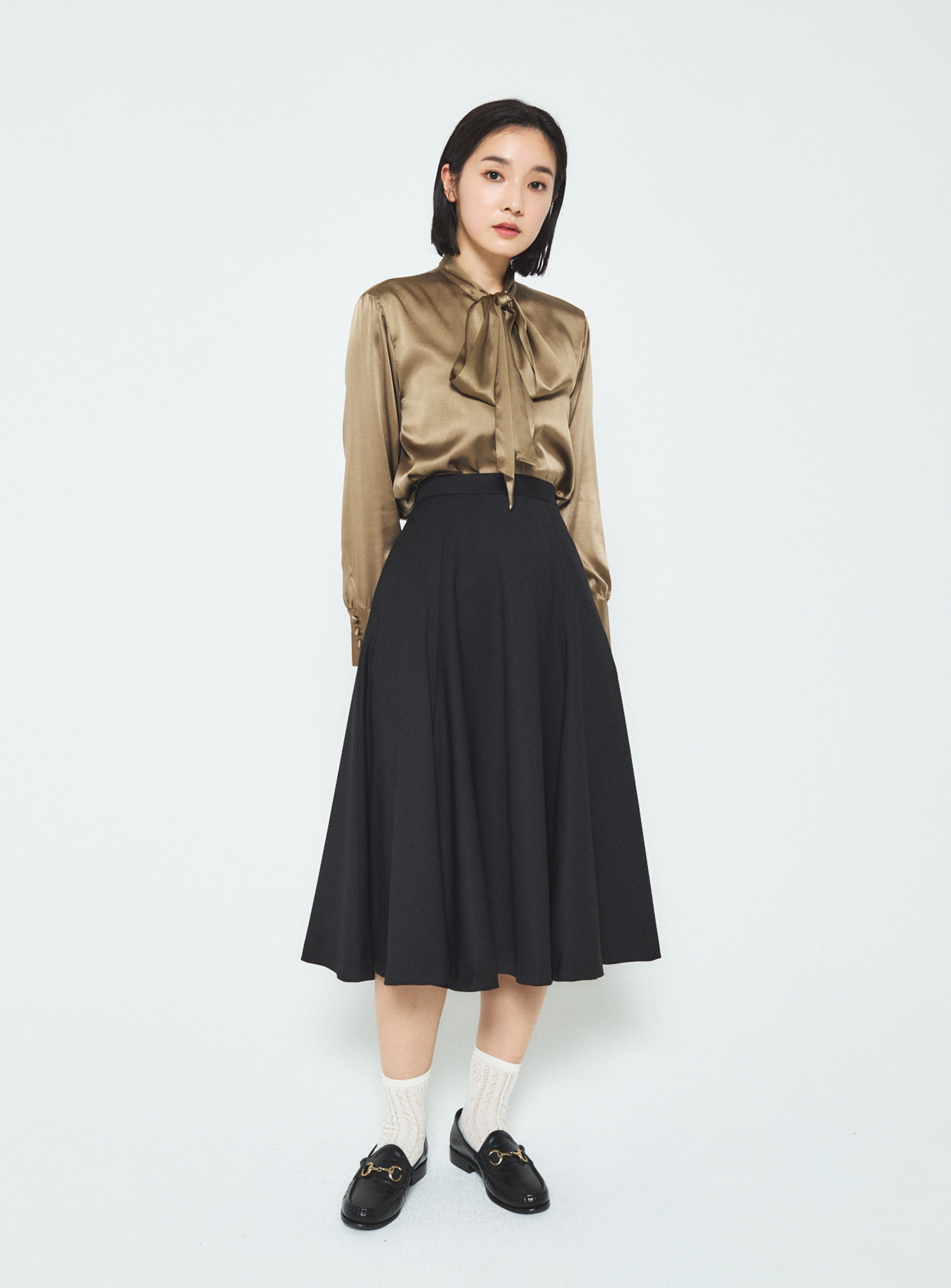 【新品未使用】KINDERSALMON Bow Detailed Blouse 新品未使用】KINDERSALMON Bow Detailed Blouse