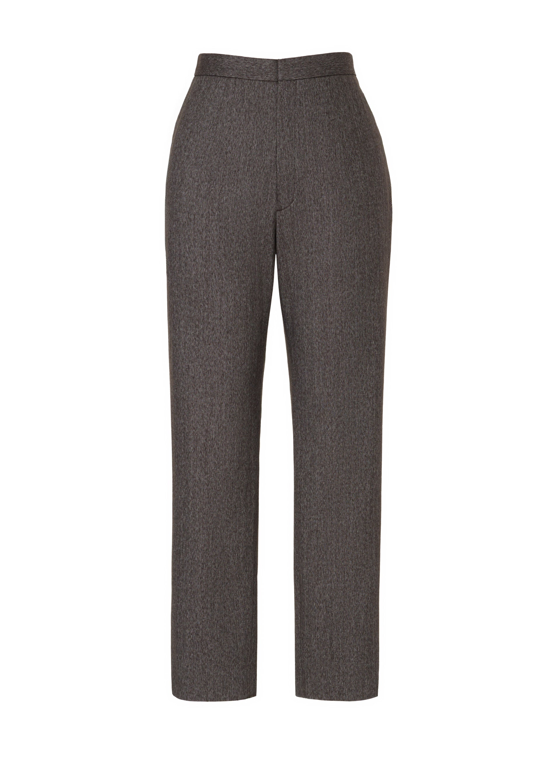 パンツ Cotton Burlap High Waisted Cropped Pant Cotton Burlap High Waisted Cropped Pant