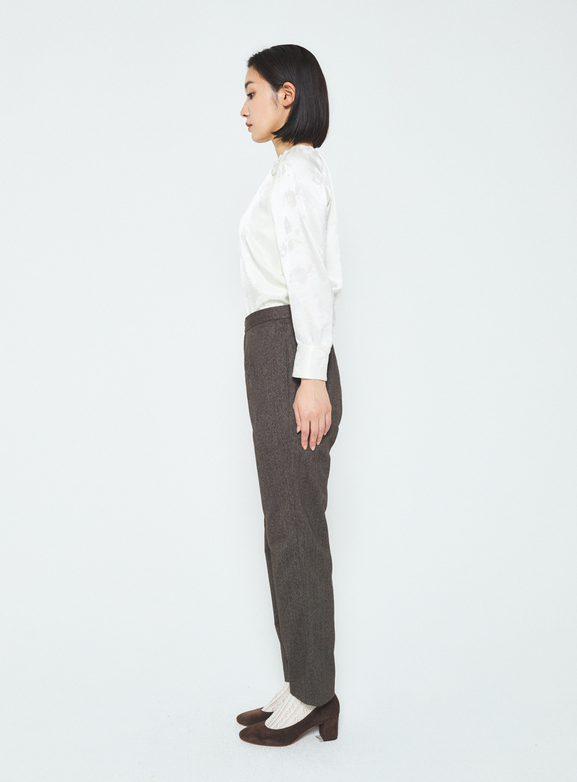 下着・アンダーウェア ultimus Multi-pleated cropped pants Multi-pleated cropped pants – ULTIMUS