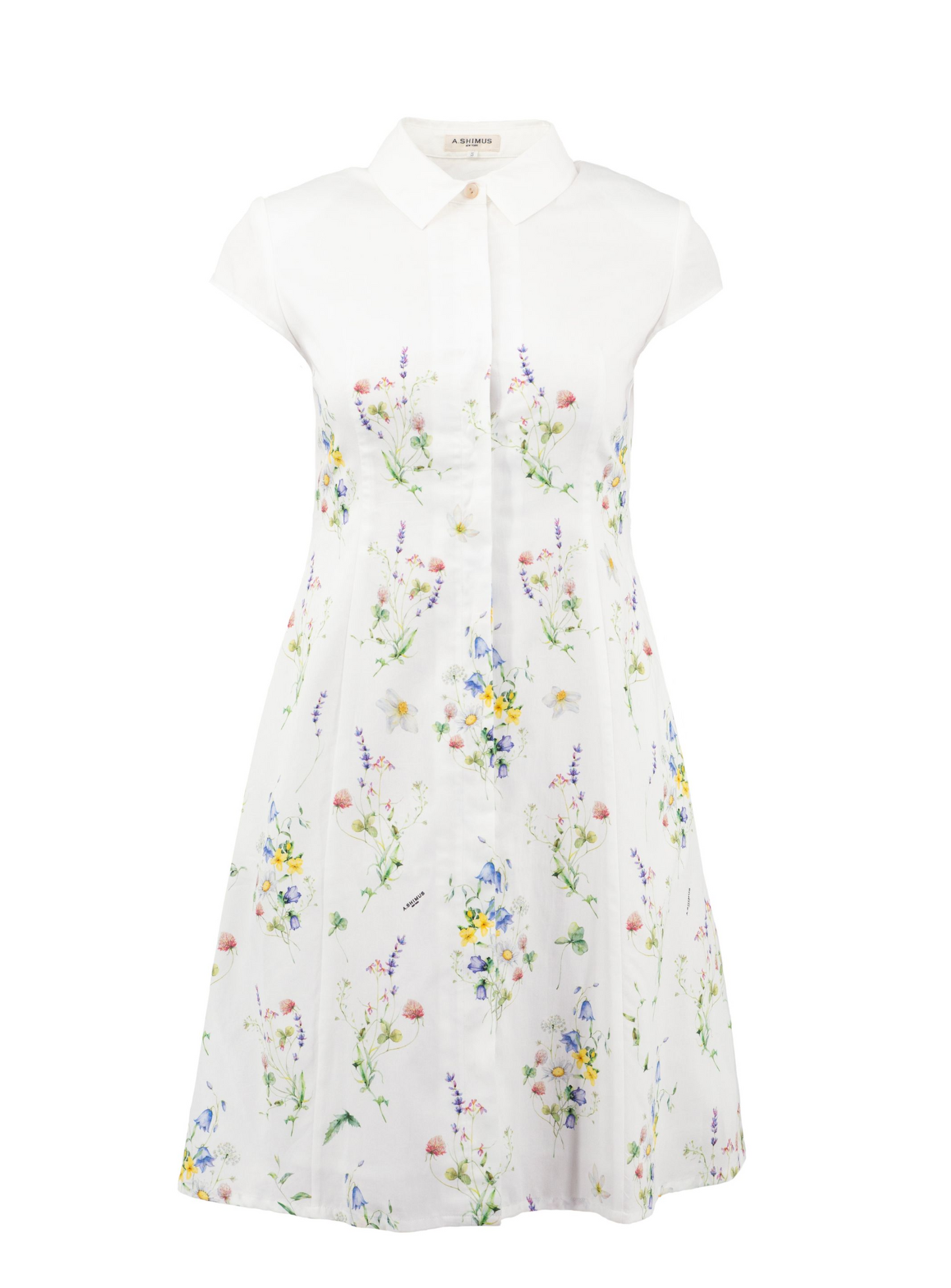 Floral Cotton-Poplin  Dress