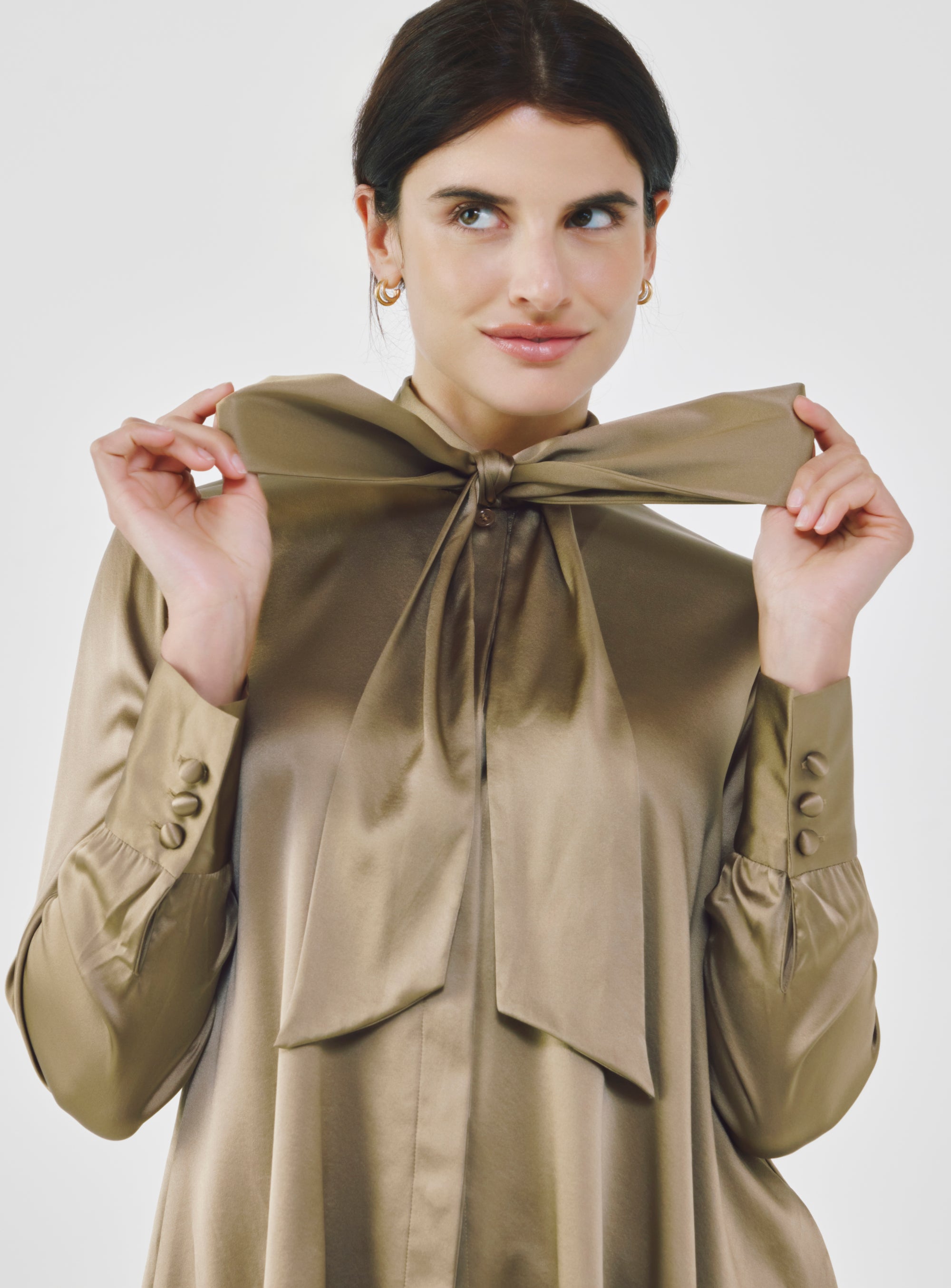 Silk Bow Blouse – A.SHIMUS