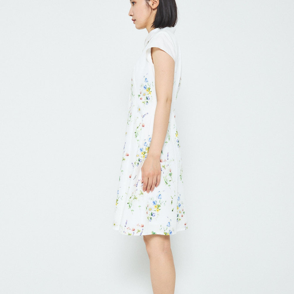 Floral Cotton Poplin Dress - JP