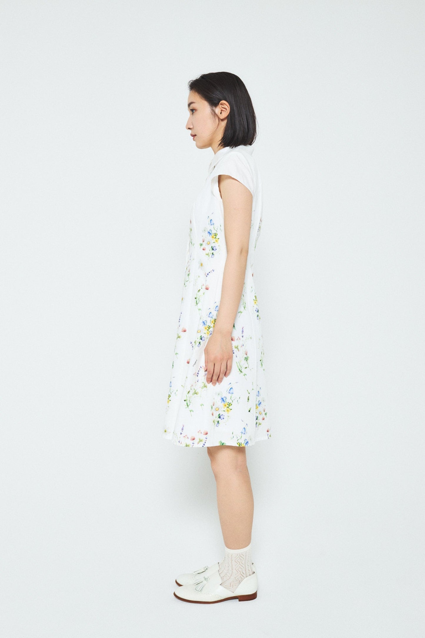 Floral Cotton Poplin Dress - JP
