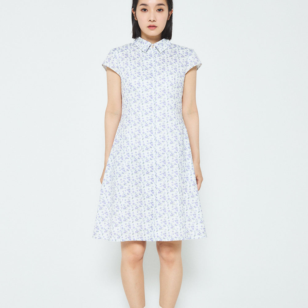 
                  
                    Floral Cotton Poplin Dress - JP
                  
                
