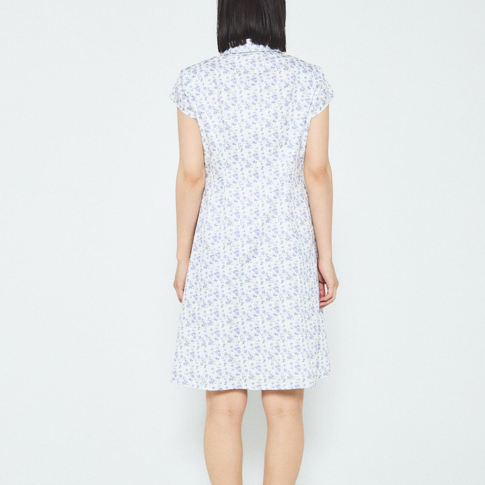 
                  
                    Floral Cotton-Poplin  Dress
                  
                