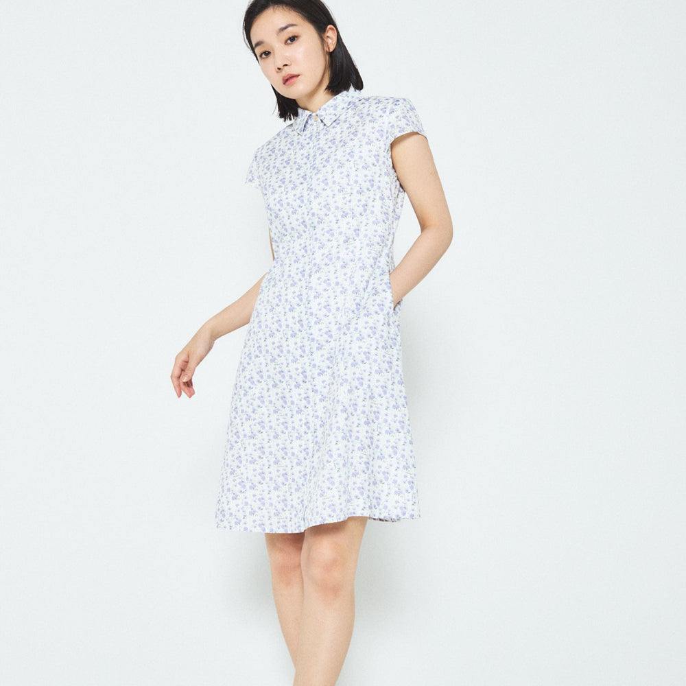 
                  
                    Floral Cotton-Poplin  Dress
                  
                