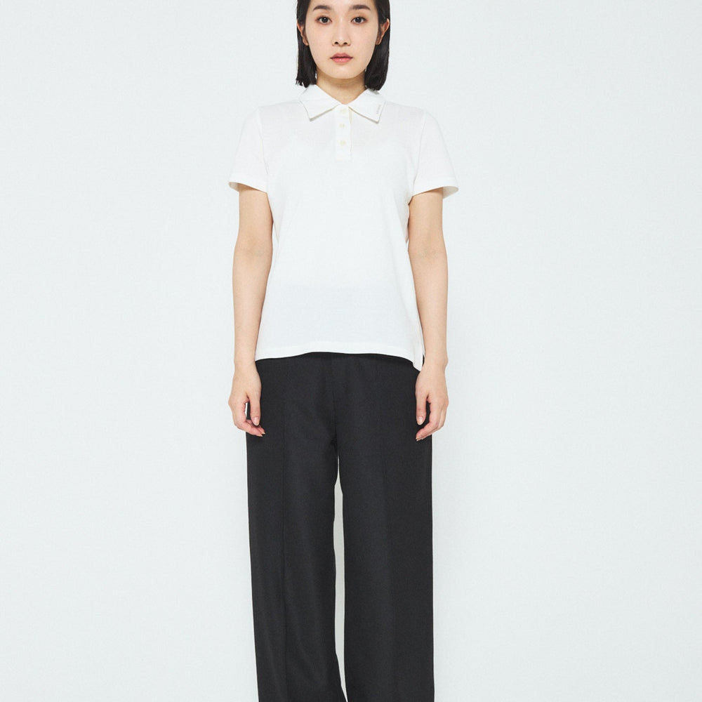 
                  
                    Cotton Polo Shirt with Fancy Tweed
                  
                
