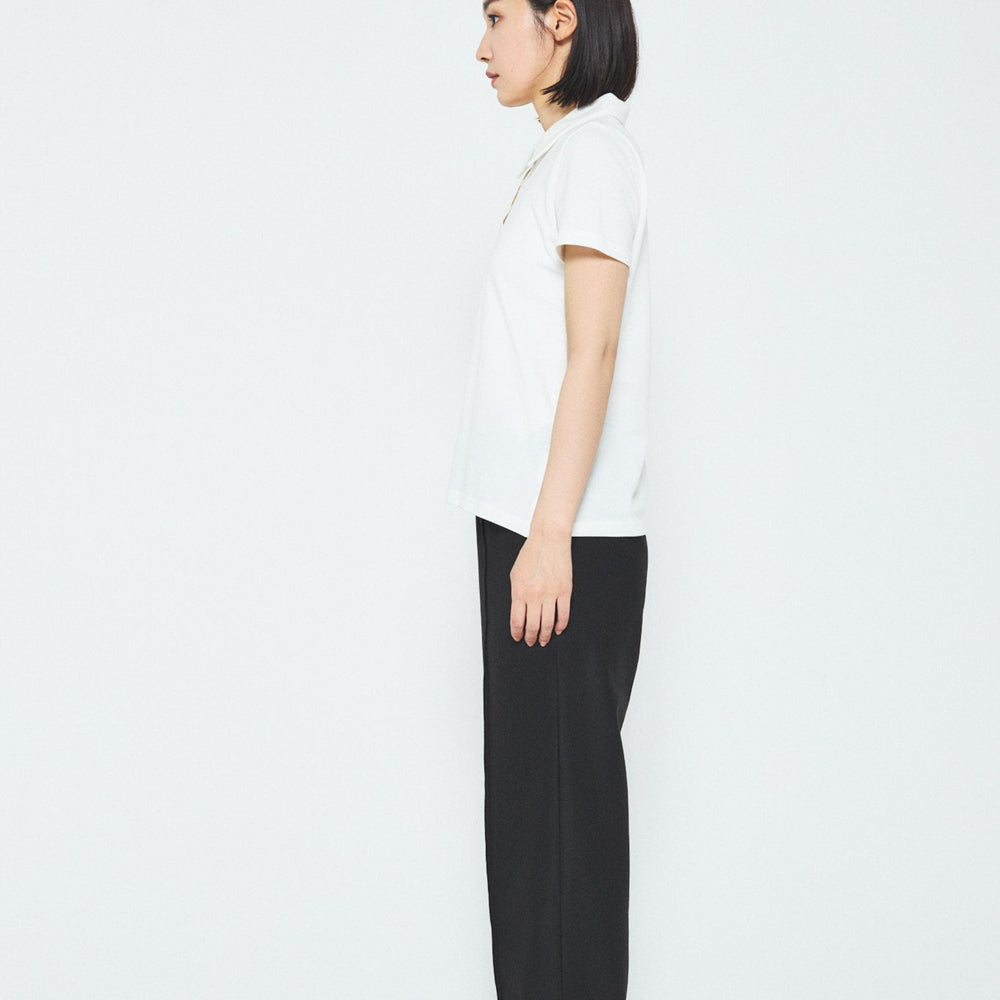 
                  
                    Cotton Polo Shirt with Fancy Tweed
                  
                