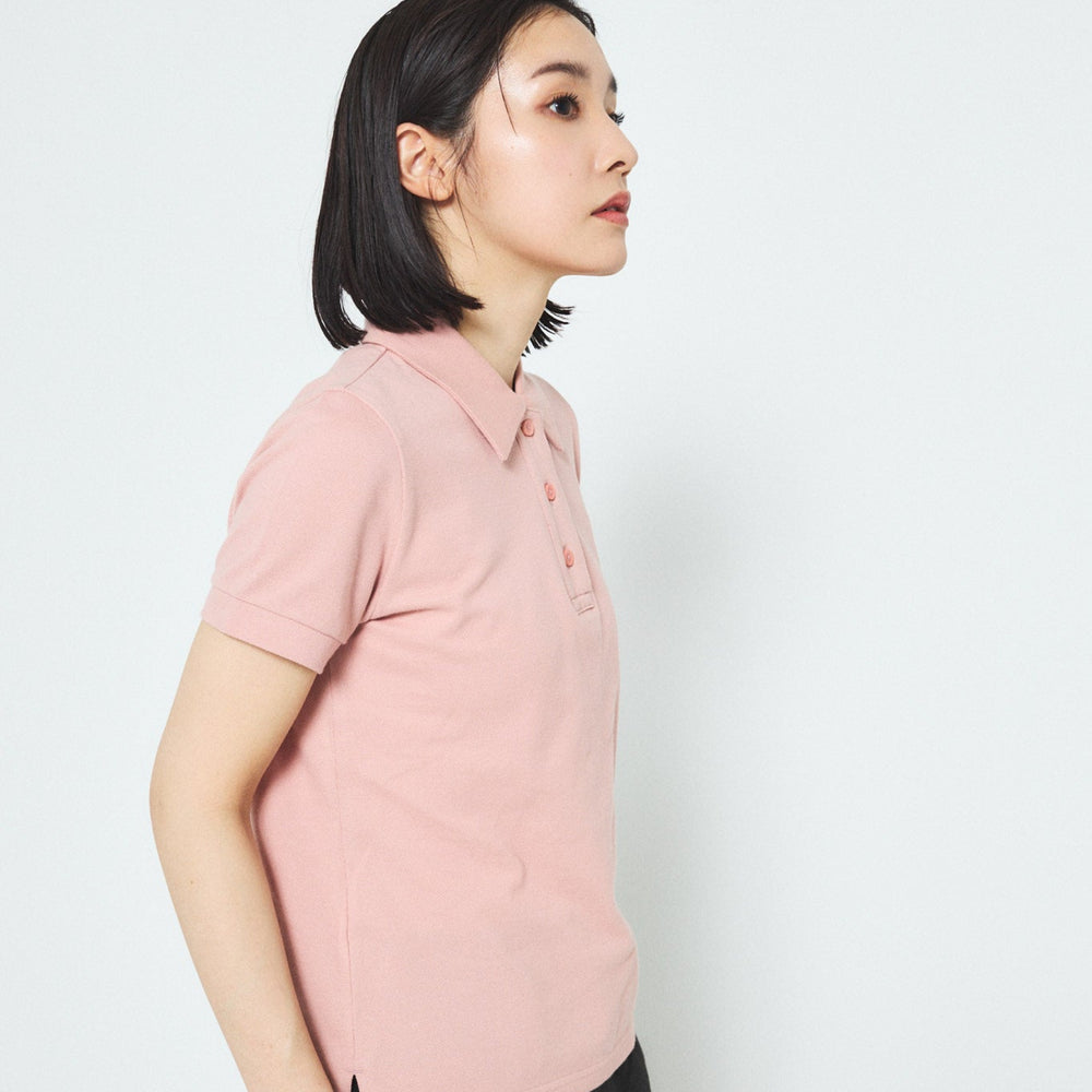 
                  
                    Cotton Polo Shirt with Fancy Tweed
                  
                