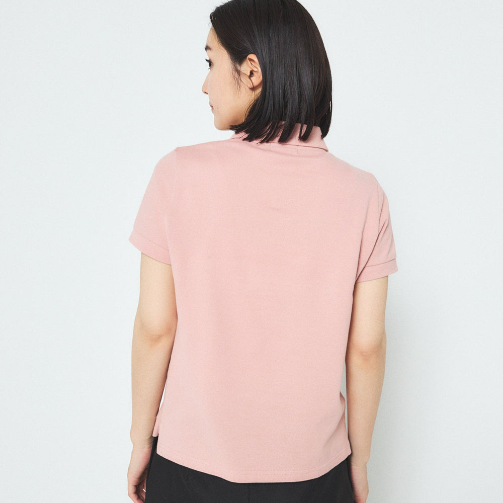 
                  
                    Cotton Polo Shirt with Fancy Tweed
                  
                