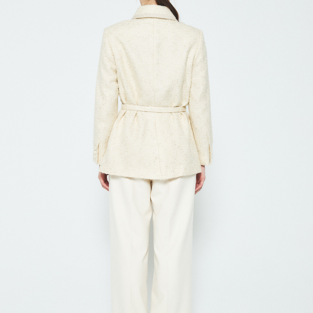 Fancy Tweed Shirt Jacket - JP