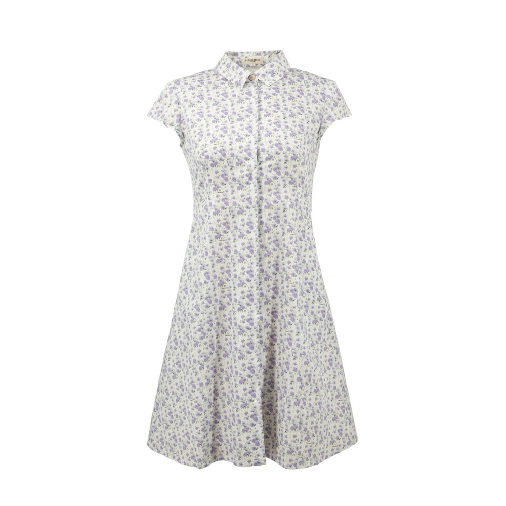 
                  
                    Floral Cotton-Poplin  Dress
                  
                