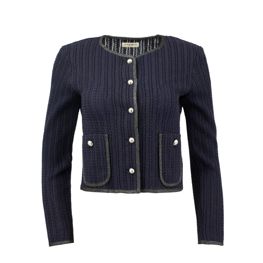 
                  
                    Lace Knit Cardigan
                  
                