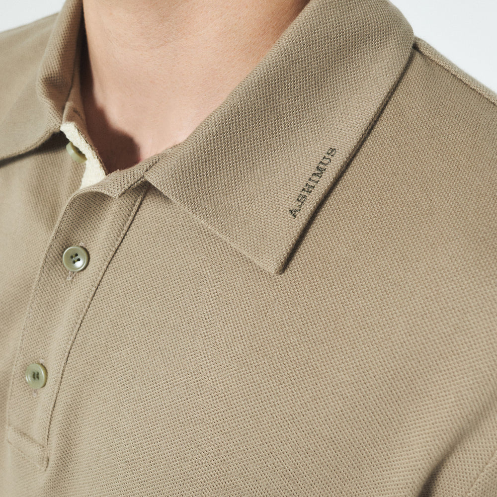 
                  
                    Cotton Polo Shirt with Fancy Tweed
                  
                