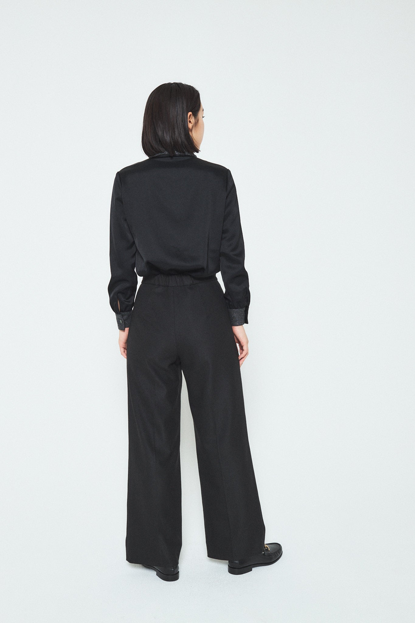 パンツ goar black zipper waisted pants L Amazon.com: TSMNZMU Harajuku Black Trousers Women Casual