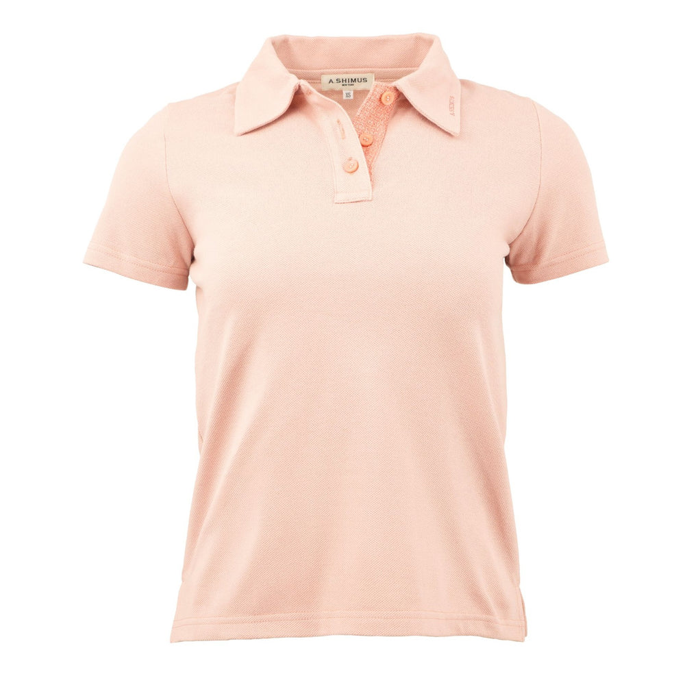Cotton Polo Shirt with Fancy Tweed - JP