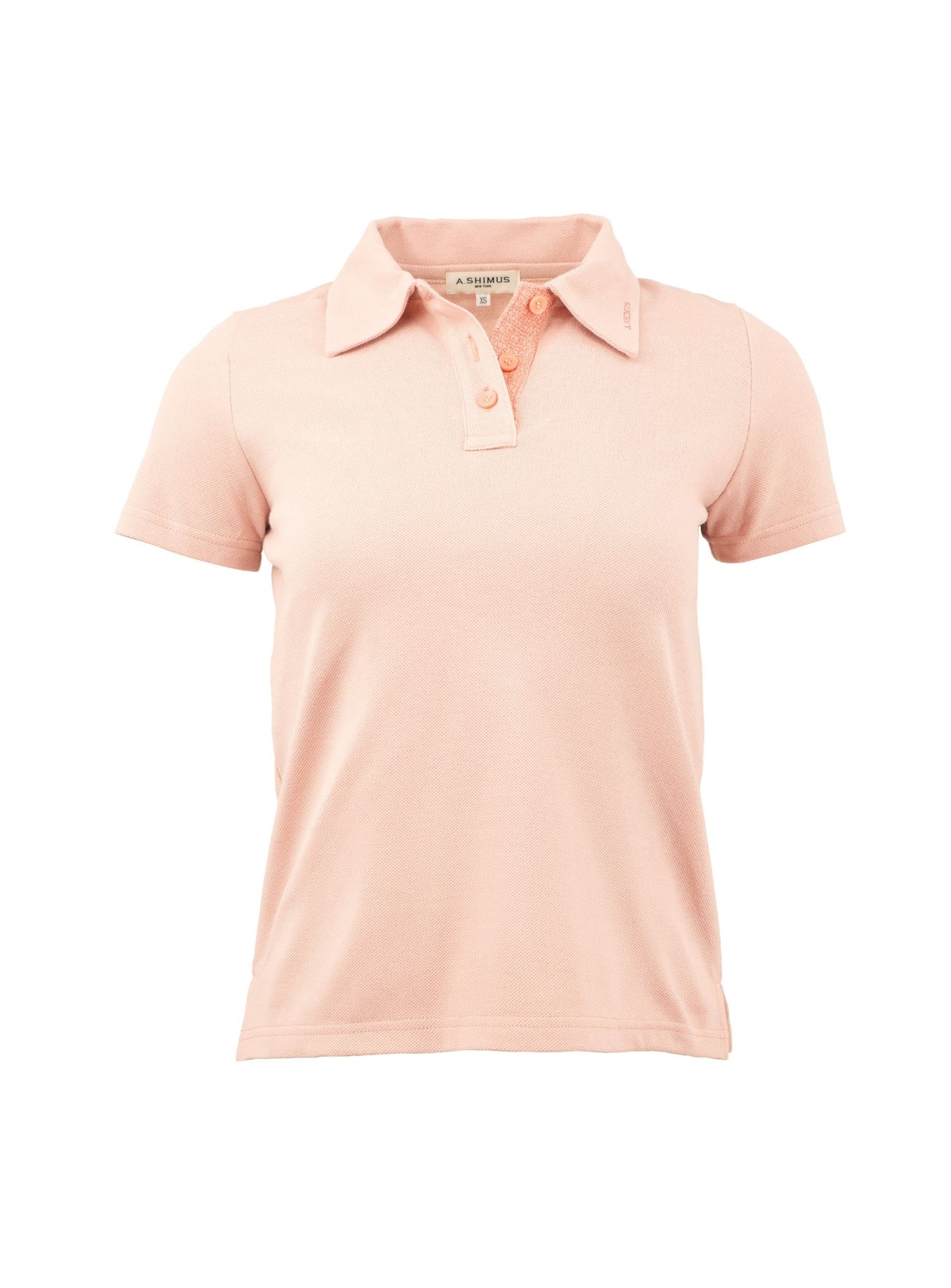 Cotton Polo Shirt with Fancy Tweed - JP