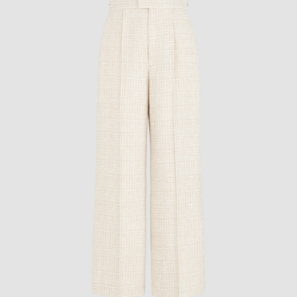 Fancy Tweed High-Waist Tailored Pants – A.SHIMUS