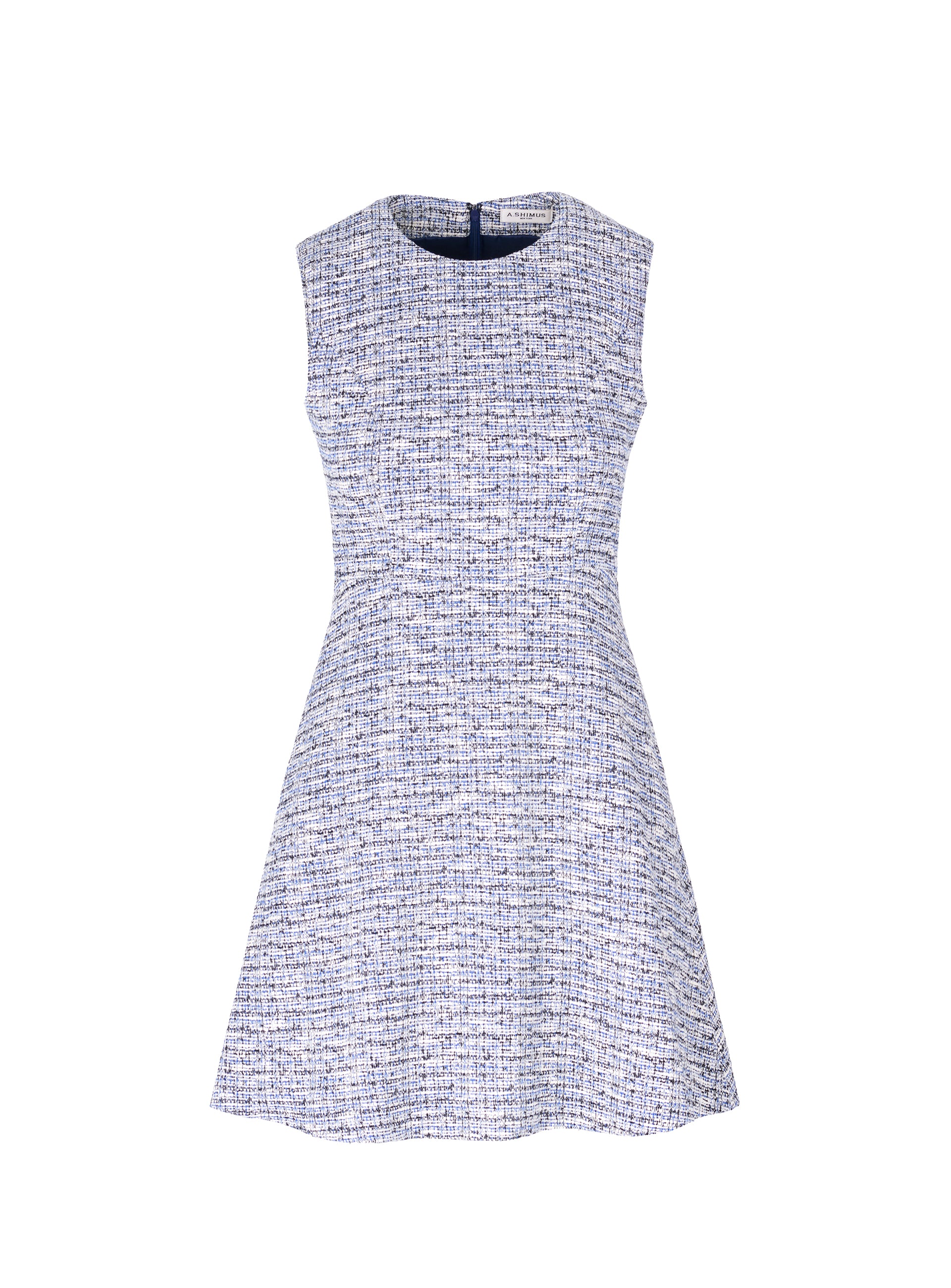 新品 24SS spun Summer Tweed Dress Sleeveless tweed dress | SLY010